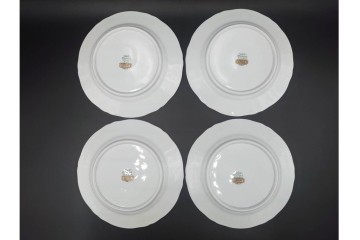 イタリア　Richard Ginori(リチャードジノリ)　アンティックローズ　可憐なバラが散りばめられたトリオ4客セット　(R-085307)