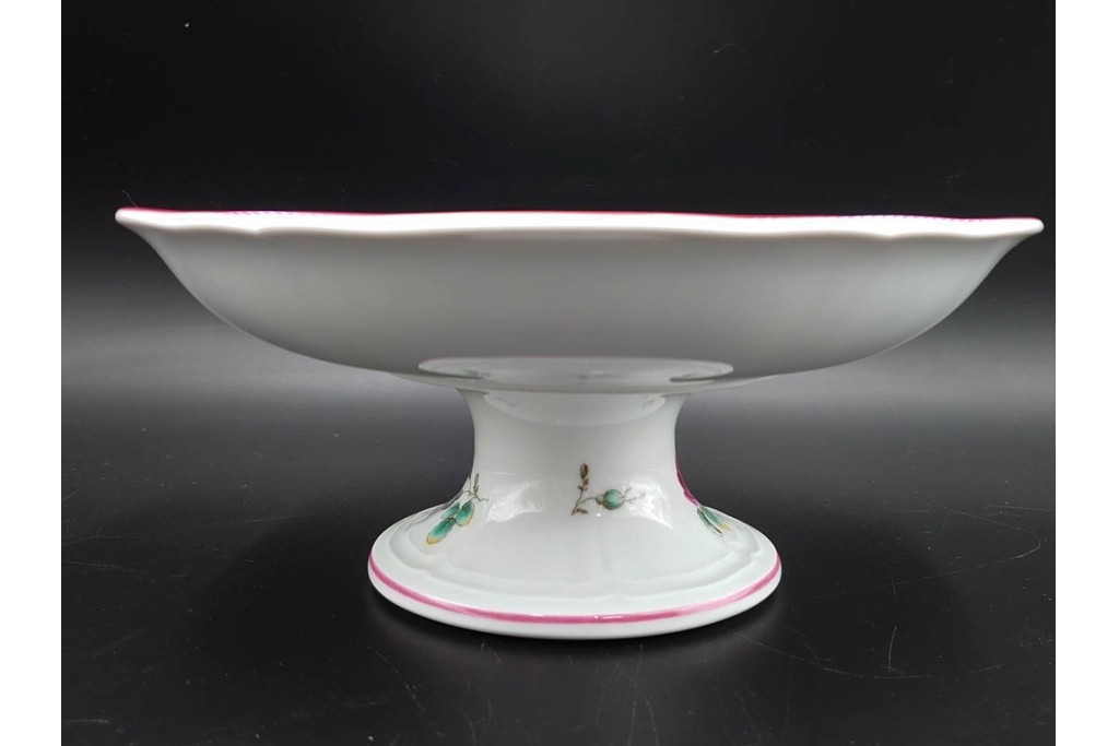 イタリア　Richard Ginori(リチャードジノリ)　アンティックローズ　可憐なバラがモチーフのコンポート・スプーンレストセット　(R-085309)