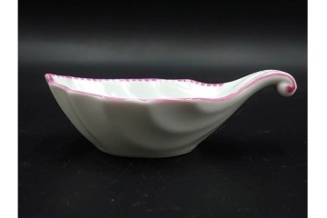 イタリア　Richard Ginori(リチャードジノリ)　アンティックローズ　可憐なバラがモチーフのコンポート・スプーンレストセット　(R-085309)