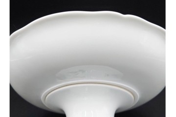 イタリア　Richard Ginori(リチャードジノリ)　アンティックローズ　可憐なバラがモチーフのコンポート・スプーンレストセット　(R-085309)