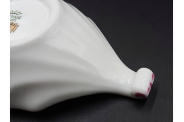 イタリア　Richard Ginori(リチャードジノリ)　アンティックローズ　可憐なバラがモチーフのコンポート・スプーンレストセット　(R-085309)