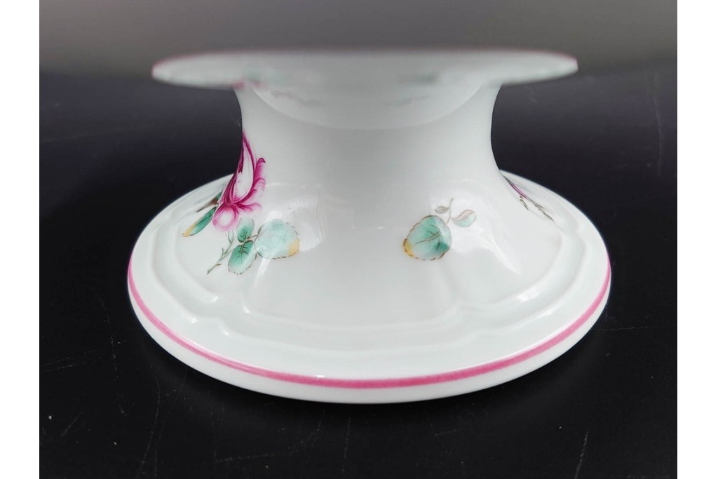 イタリア　Richard Ginori(リチャードジノリ)　アンティックローズ　可憐なバラがモチーフのコンポート・スプーンレストセット　(R-085309)