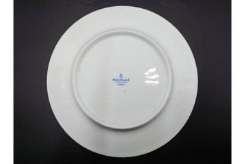 フランス　LIMOGES(リモージュ)　HAVILAND(アビランド)　Vieux Paris(ヴューパリ)　小花とリースが上品なトリオ4客セット　(R-085313)