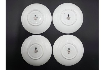 イギリス　WEDGWOOD(ウェッジウッド)　ミラベル　可憐な花模様が食卓を彩るトリオ4客セット　(R-085314)