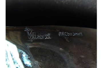 スペイン　VARO,S.A. VALENTI(バロッサバレンティ)　馬とユニコーンをかたどった金属製のトレイ・プレート・栓抜き3点セット　外箱付き　(R-085316)