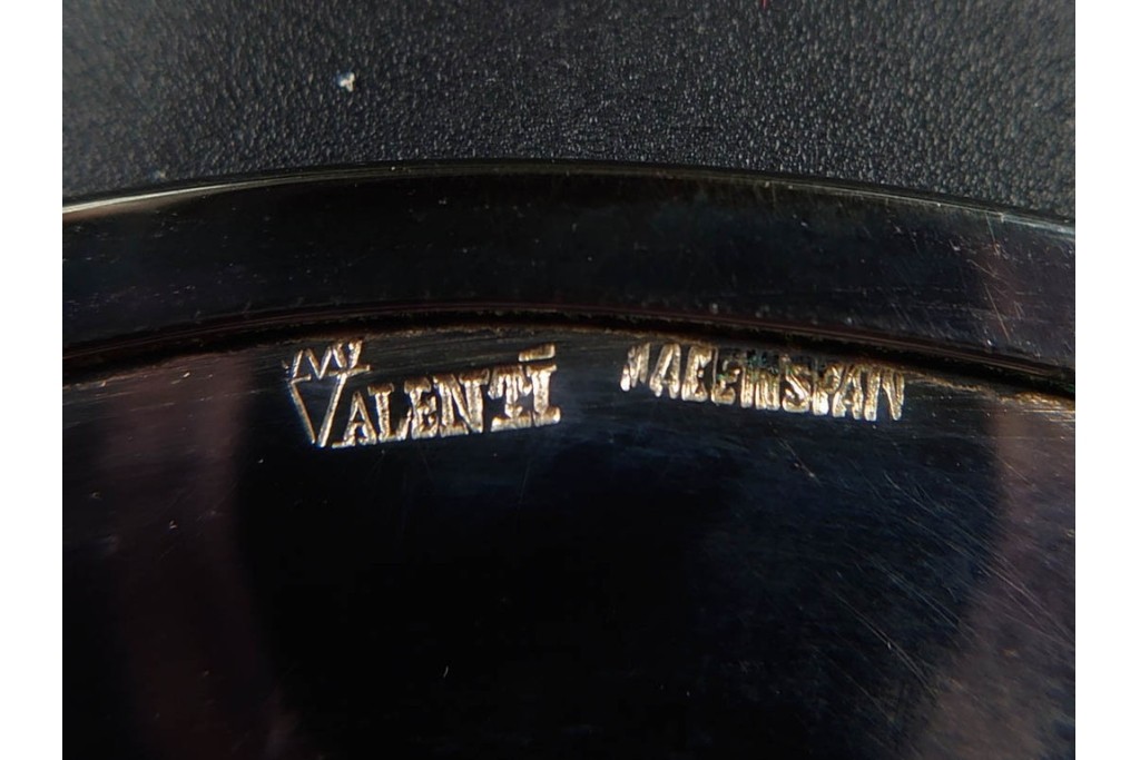 スペイン　VARO,S.A. VALENTI(バロッサバレンティ)　馬とユニコーンをかたどった金属製のトレイ・プレート・栓抜き3点セット　外箱付き　(R-085316)