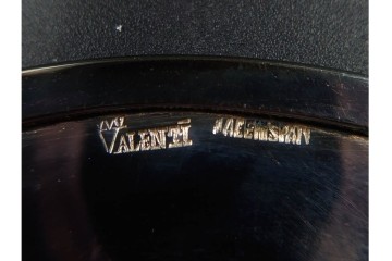 スペイン　VARO,S.A. VALENTI(バロッサバレンティ)　馬とユニコーンをかたどった金属製のトレイ・プレート・栓抜き3点セット　外箱付き　(R-085316)