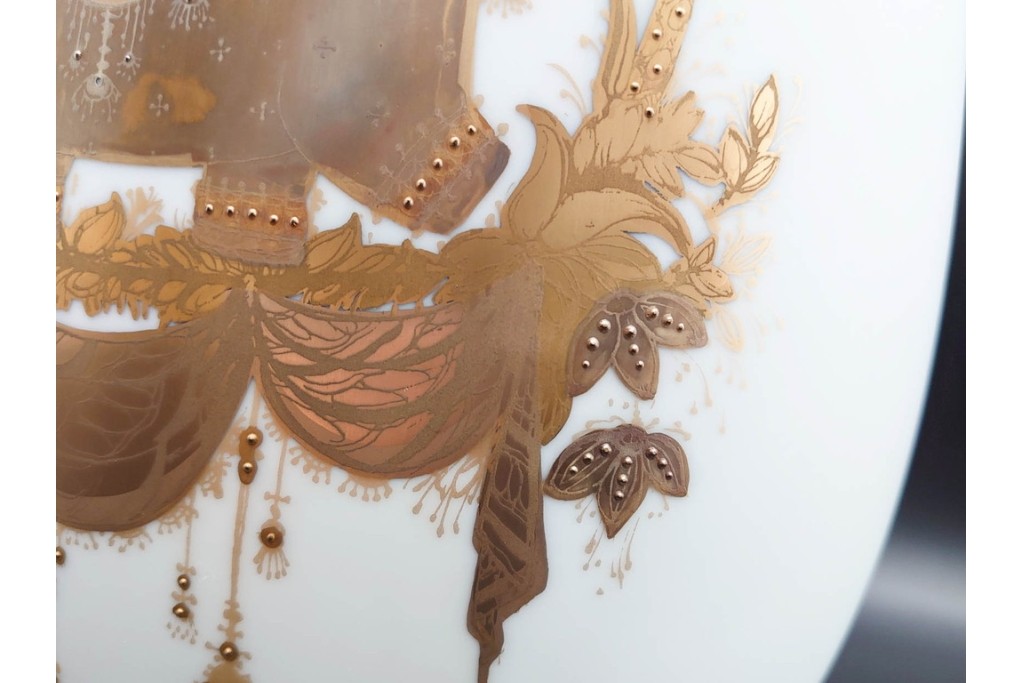 ドイツ製　Rosenthal(ローゼンタール)　QUATRE COULEURS　ビョルン・ヴィンブラッド　高さ約45㎝　金彩が美しい花瓶　(R-085318)