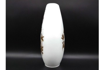 ドイツ製　Rosenthal(ローゼンタール)　QUATRE COULEURS　ビョルン・ヴィンブラッド　高さ約45㎝　金彩が美しい花瓶　(R-085318)