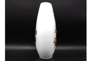 ドイツ製　Rosenthal(ローゼンタール)　QUATRE COULEURS　ビョルン・ヴィンブラッド　高さ約45㎝　金彩が美しい花瓶　(R-085318)