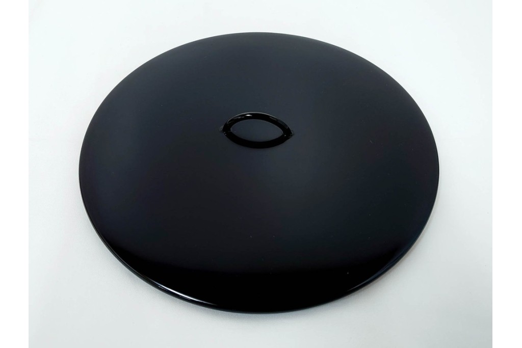 平安大示(手塚大示)　京焼　黄交趾荒磯の意匠が印象的な水指　共箱付き　(R-085320)