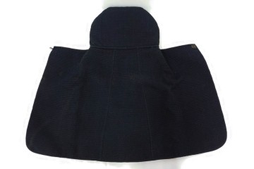 明治期　刺し子　迫力ある龍図が印象的な火消頭巾　(R-085321)