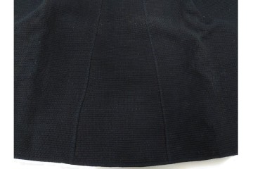 明治期　刺し子　迫力ある龍図が印象的な火消頭巾　(R-085321)