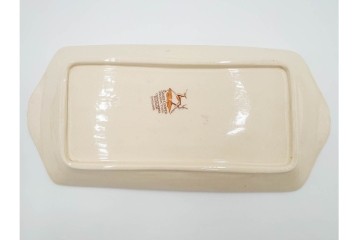 イギリスヴィンテージ　Susie Cooper(スージークーパー)　ツーリーフ　カップ&ソーサー・トリオ・プレート・トレイ　淡いピンクが可愛らしい洋食器セット　　(R-085322)