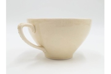 イギリスヴィンテージ　Susie Cooper(スージークーパー)　ツーリーフ　カップ&ソーサー・トリオ・プレート・トレイ　淡いピンクが可愛らしい洋食器セット　　(R-085322)