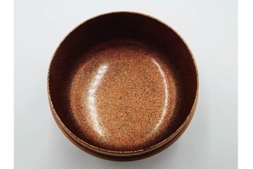 加賀蒔絵　漆芸　内梨地　螺鈿が華やかに輝く薬玉之図の棗　共箱付き　(R-085326)