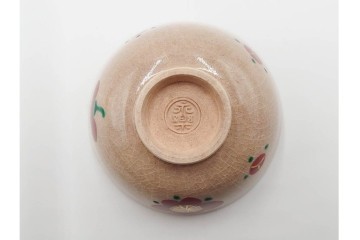 十六代 永楽善五郎　即全　赤磁松瓢花入と寿盃の3点セット　共箱付き　(R-085329)