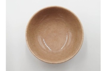 十六代 永楽善五郎　即全　赤磁松瓢花入と寿盃の3点セット　共箱付き　(R-085329)