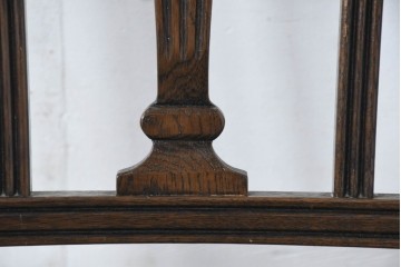 中古　美品　カリモク家具　domani(ドマーニ)　QUEENS LIFE(クイーンズライフ)　本革　上品なクラシカル装飾が映えるダイニングチェア3脚　セット現行定価約66万円相当　(R-085331)