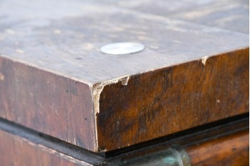 アメリカヴィンテージ　希少デザイン　DREXEL HERITAGE(ドレクセルヘリテイジ)　Accolade(アコレード)コレクション　天板拡張式　頑丈で質の高い作りのキャビネット　(R-085332)