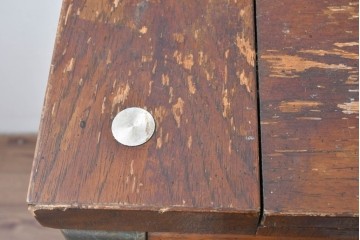 アメリカヴィンテージ　希少デザイン　DREXEL HERITAGE(ドレクセルヘリテイジ)　Accolade(アコレード)コレクション　天板拡張式　頑丈で質の高い作りのキャビネット　(R-085332)