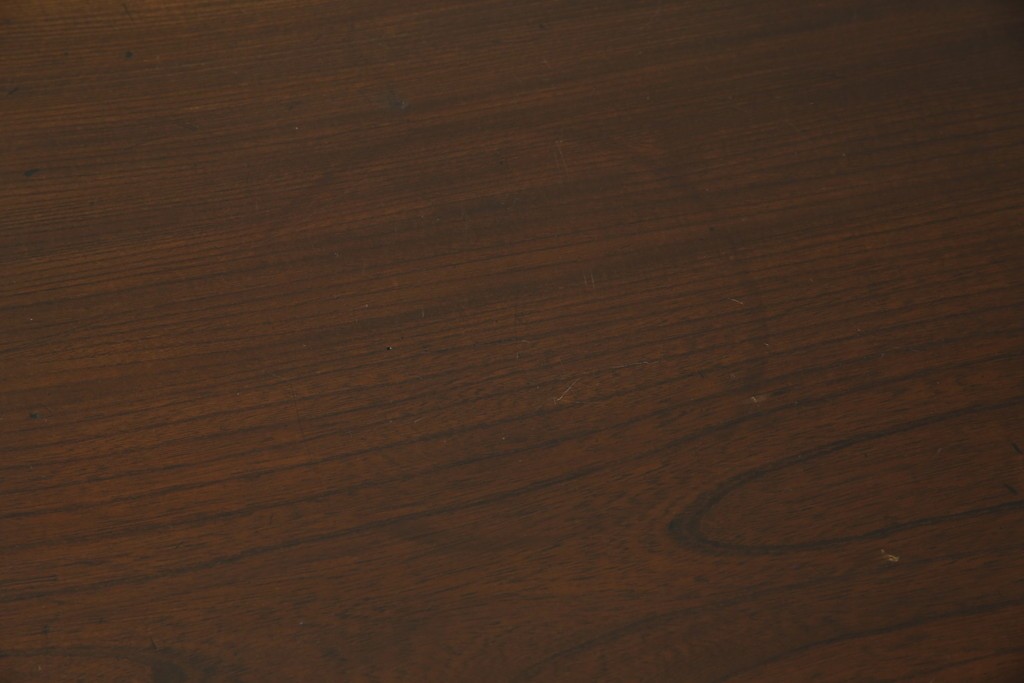 和製アンティーク　天板欅(ケヤキ)材　一枚板の風合い豊かな時代箪笥ローボード　(R-085333)