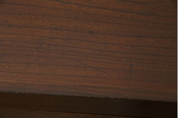 和製アンティーク　天板欅(ケヤキ)材　一枚板の風合い豊かな時代箪笥ローボード　(R-085333)
