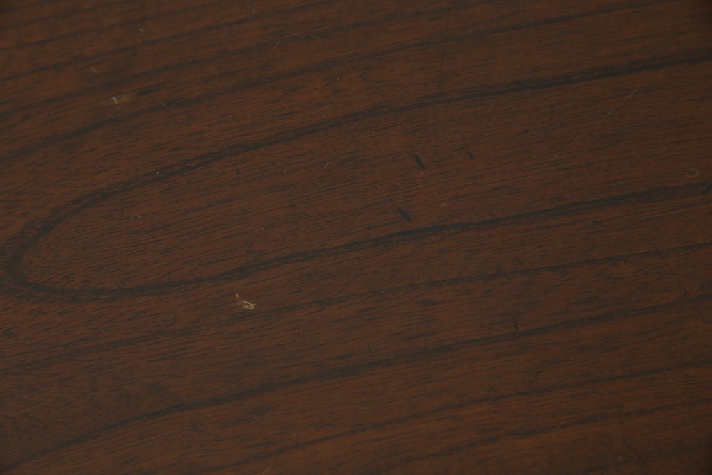 和製アンティーク　天板欅(ケヤキ)材　一枚板の風合い豊かな時代箪笥ローボード　(R-085333)