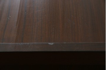 和製アンティーク　天板欅(ケヤキ)材　一枚板の風合い豊かな時代箪笥ローボード　(R-085333)