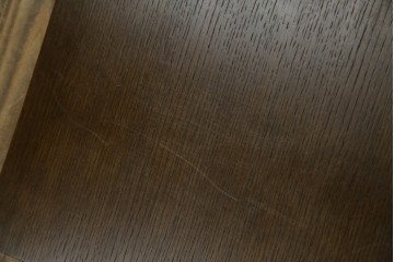 中古　美品　飛騨産業　挽き物脚がアクセントの木製キャスターワゴン　定価約10万円　(R-085335)