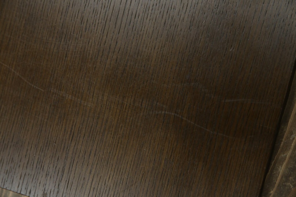 中古　美品　飛騨産業　挽き物脚がアクセントの木製キャスターワゴン　定価約10万円　(R-085335)