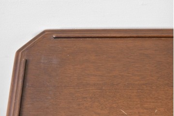 中古　美品　飛騨産業　挽き物脚がアクセントの木製キャスターワゴン　定価約10万円　(R-085335)