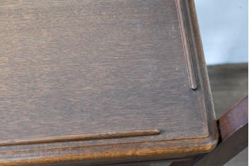 中古　美品　飛騨産業　挽き物脚がアクセントの木製キャスターワゴン　定価約10万円　(R-085335)