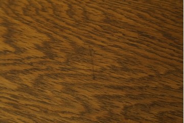 和製ヴィンテージ　良品!!　楢(ナラ)材　丁寧に仕上げられた框組み天板のレトロな文机　(R-085336)