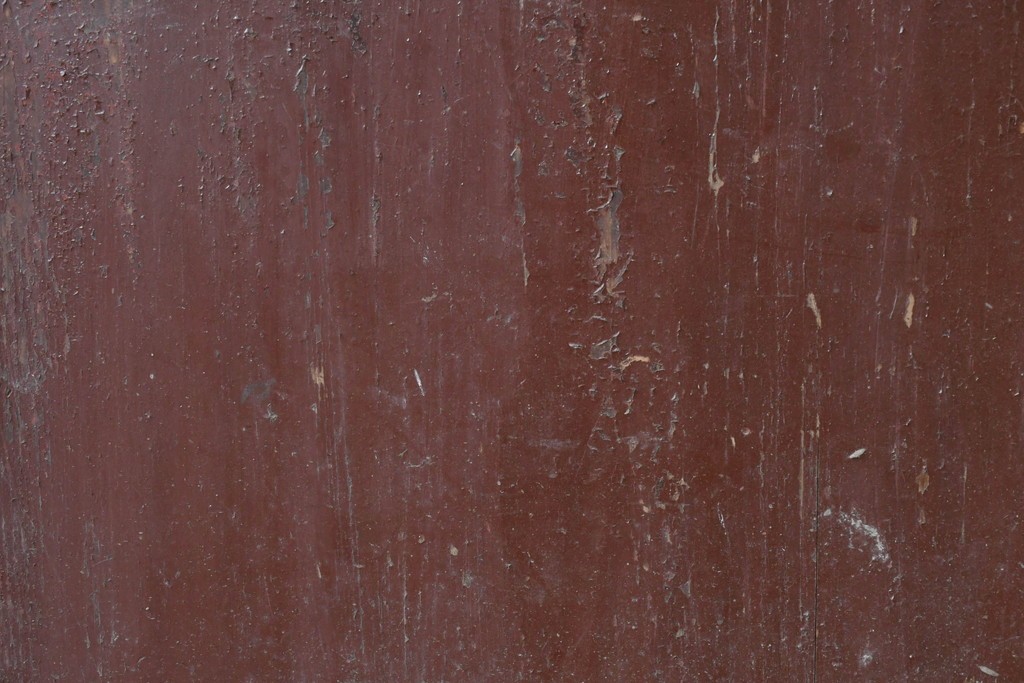 アンティーク建具　ペイント仕上げ限定　大正ロマン薫る桟入りガラス戸1枚　(R-085343)