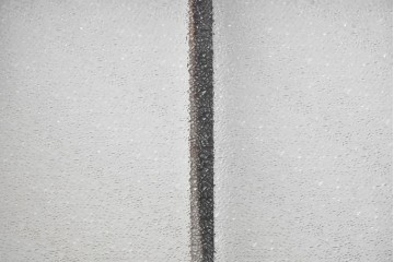 アンティーク建具　昭和初期　木味が風合い豊かなガラス窓4枚セット　(R-085348)