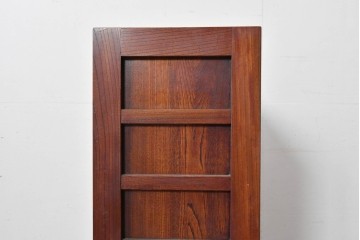 和製ヴィンテージ　美品　最高峰　松本民芸家具　通商産業大臣指定伝統工芸品　上質な作り込みの茶箪笥　定価約152万円相当　(R-085349)