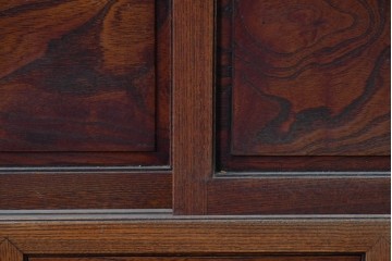 和製ヴィンテージ　美品　最高峰　松本民芸家具　通商産業大臣指定伝統工芸品　上質な作り込みの茶箪笥　定価約152万円相当　(R-085349)