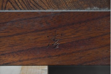 和製ヴィンテージ　美品　最高峰　松本民芸家具　通商産業大臣指定伝統工芸品　上質な作り込みの茶箪笥　定価約152万円相当　(R-085349)