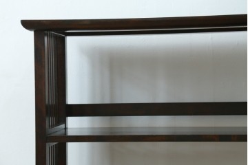 和製ヴィンテージ　松本民芸家具　#117型　開放感のある軽やかな佇まいの書棚　定価約13万7千円　(R-085350)