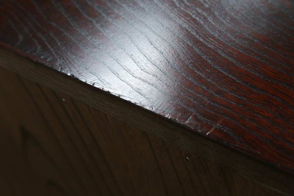 中古　超美品　岩谷堂箪笥　深みある色調と華やかな金具が引き立つ整理箪笥　(R-085351)