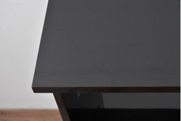 和製ヴィンテージ　美品　輪島塗り　優雅な草花蒔絵が目を引く飾り棚　(R-085352)