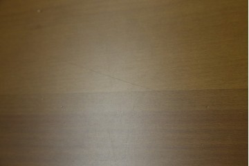 中古　美品　飛騨産業　キツツキ　穂高シリーズ　挽物装飾が映えるダイニングテーブル　(R-085356)