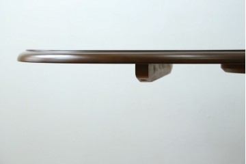 中古　美品　飛騨産業　キツツキ　穂高シリーズ　挽物装飾が映えるダイニングテーブル　(R-085356)