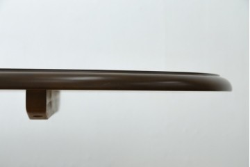 中古　美品　飛騨産業　キツツキ　穂高シリーズ　挽物装飾が映えるダイニングテーブル　(R-085356)
