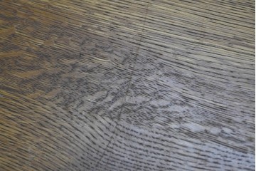 和製ヴィンテージ　ナラ材　機能美が魅力的な引き出し付きのバタフライテーブル　(R-085357)