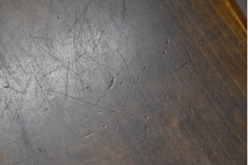 和製ヴィンテージ　KASHIWA(柏木工)　丸みのある天板が優しい表情を添えるダイニングテーブル　(R-085358)