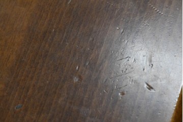 和製ヴィンテージ　KASHIWA(柏木工)　丸みのある天板が優しい表情を添えるダイニングテーブル　(R-085358)