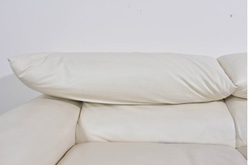 中古　IDC大塚家具取り扱い　Elba(エルバイタリア)　フォーエバーヤング　やわらかな質感とボリューム感が心地よい2人掛けソファ　定価約110万円　(R-085359)