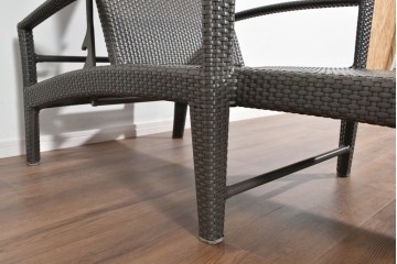 中古　美品　アウトドアリビングブランド　DEDON(デドン)　Panama(パナマ)　リチャード・フリニアデザインのビーチチェア　定価約35万円　(R-085360)